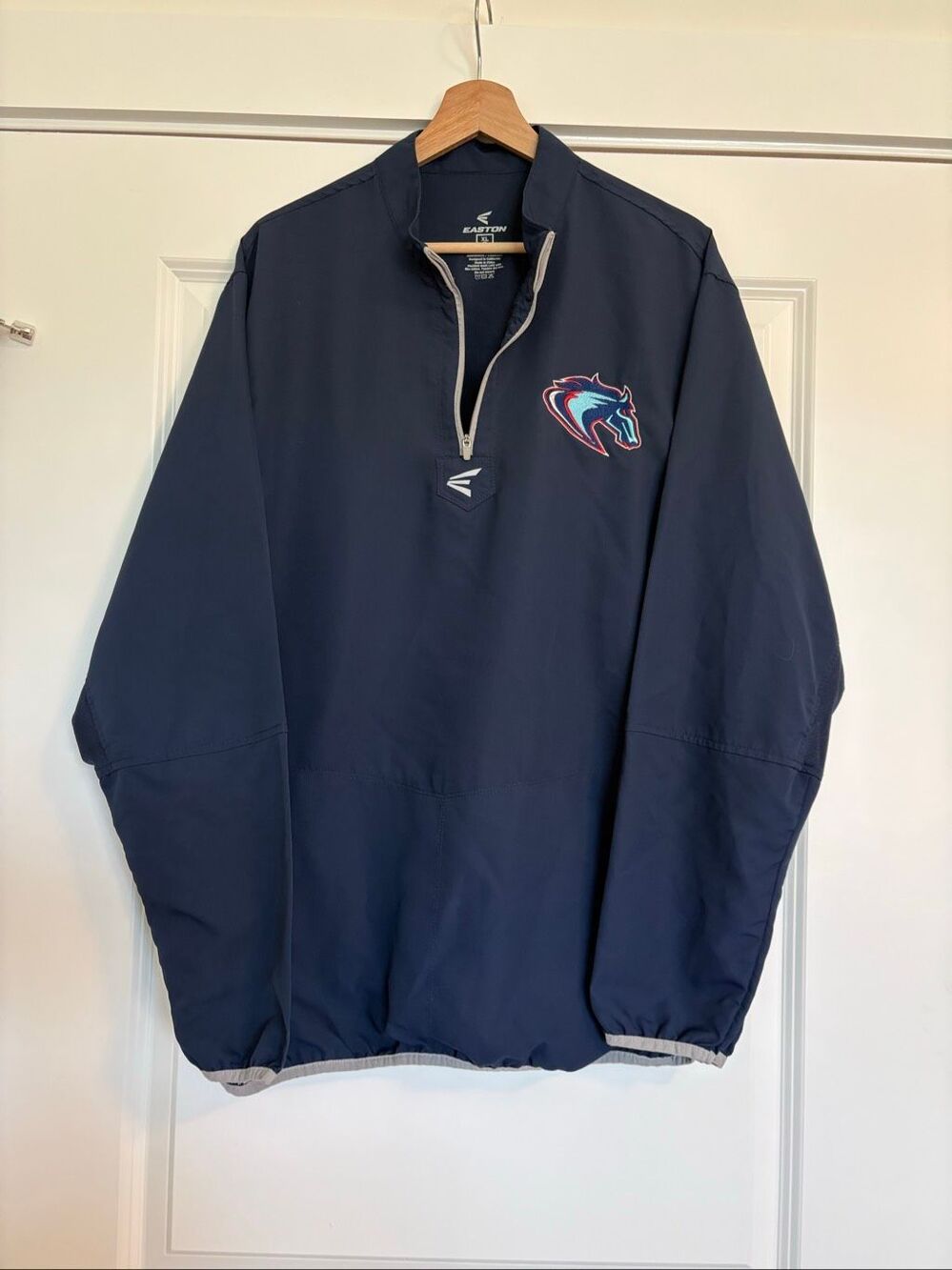 Easton Stallion Logo Pullover Lightweight Jacket Men’s XL